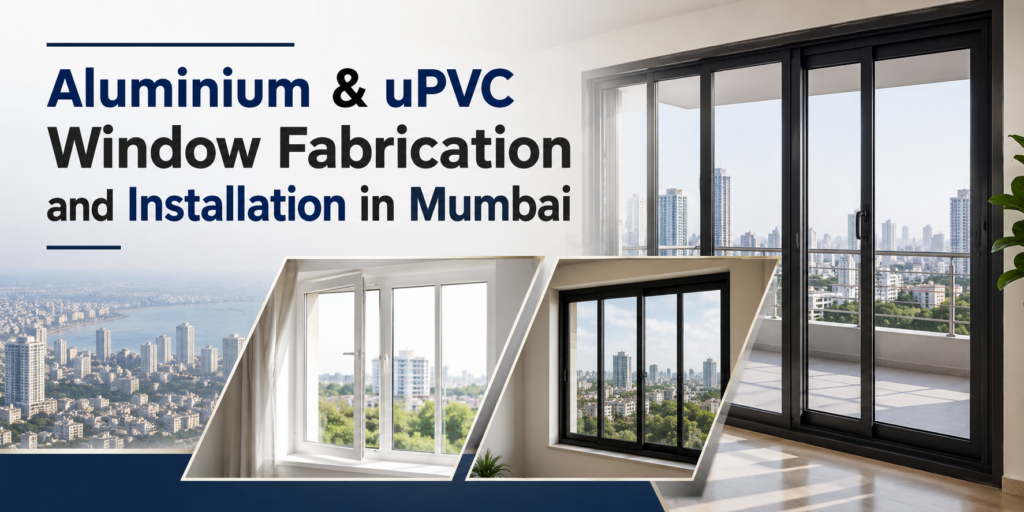 Aluminium & uPVC Window Fabrication and Installation in Mumbai