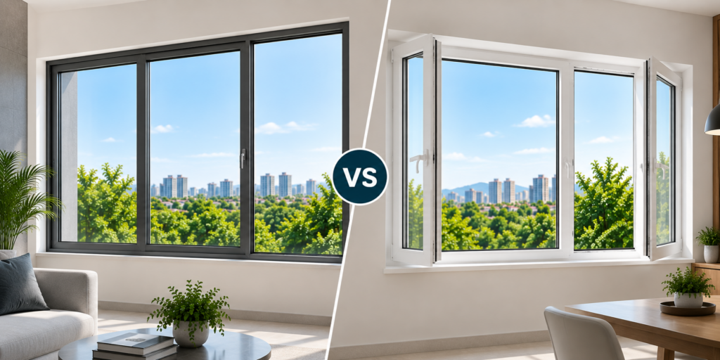 Aluminium Windows vs uPVC Windows
