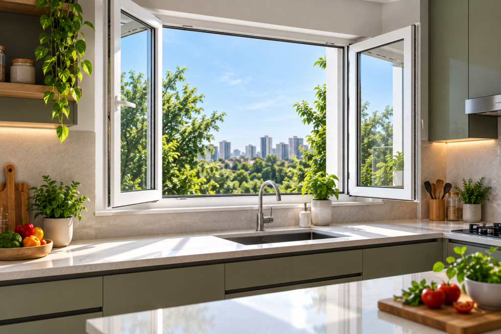 uPVC window